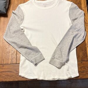 Caliville Cream Waffle Knit Top